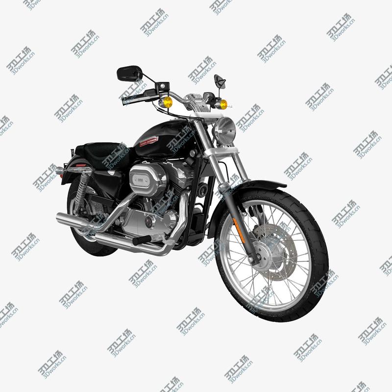 images/goods_img/2021040161/H-D Sportster 1200 XL Custom 2009 3D model/1.jpg